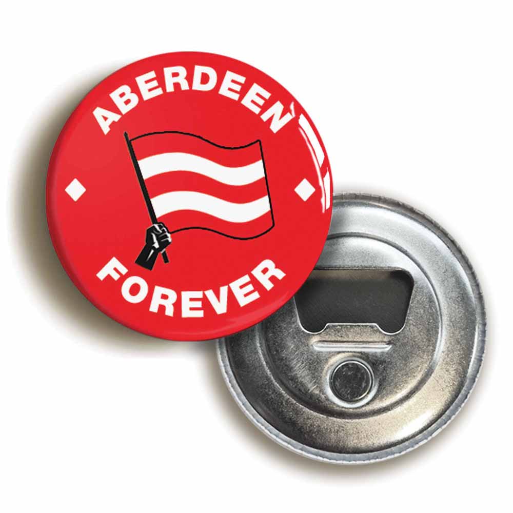 A picture of a bottle opener fridge magnet