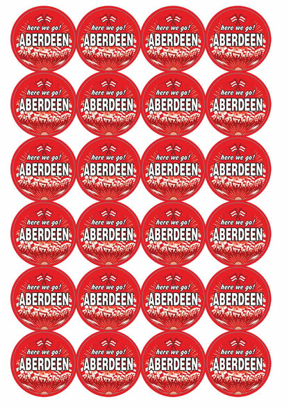 A picture of an A4 sheet of matte paper stickers