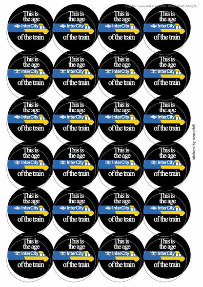 A picture of an A4 sheet of matte paper stickers