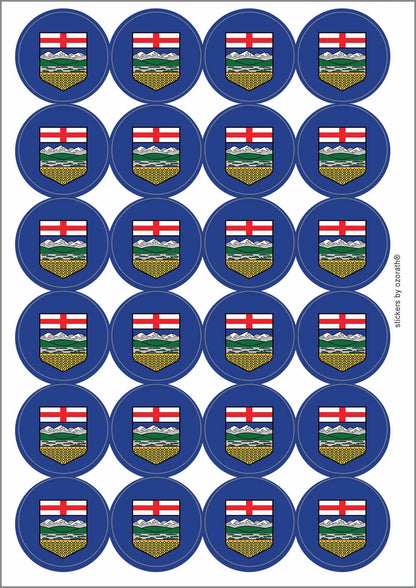 A picture of an A4 sheet of matte paper stickers