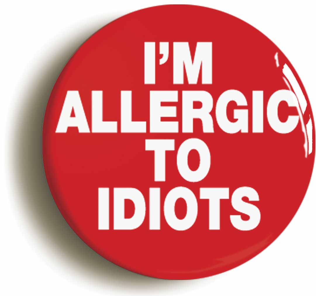 A picture of a button badge