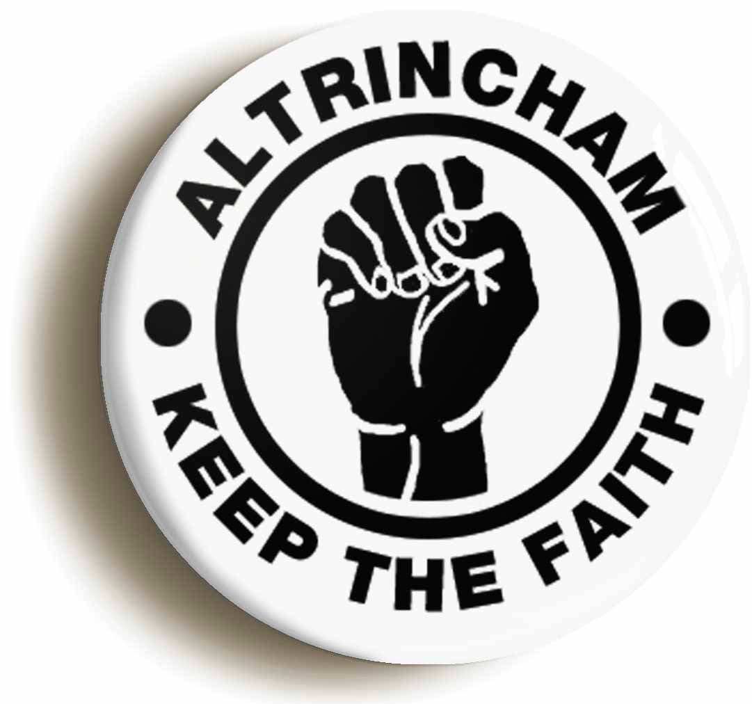 A picture of a button badge