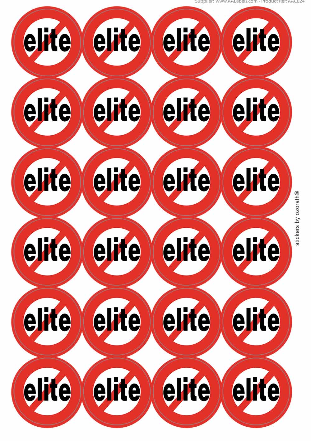 A picture of an A4 sheet of matte paper stickers
