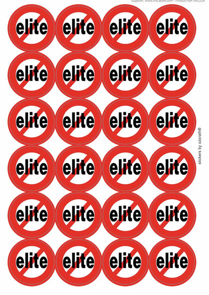 A picture of an A4 sheet of matte paper stickers