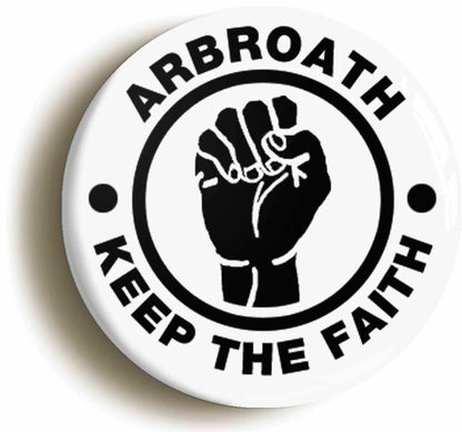 A picture of a button badge