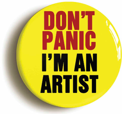 A picture of a button badge