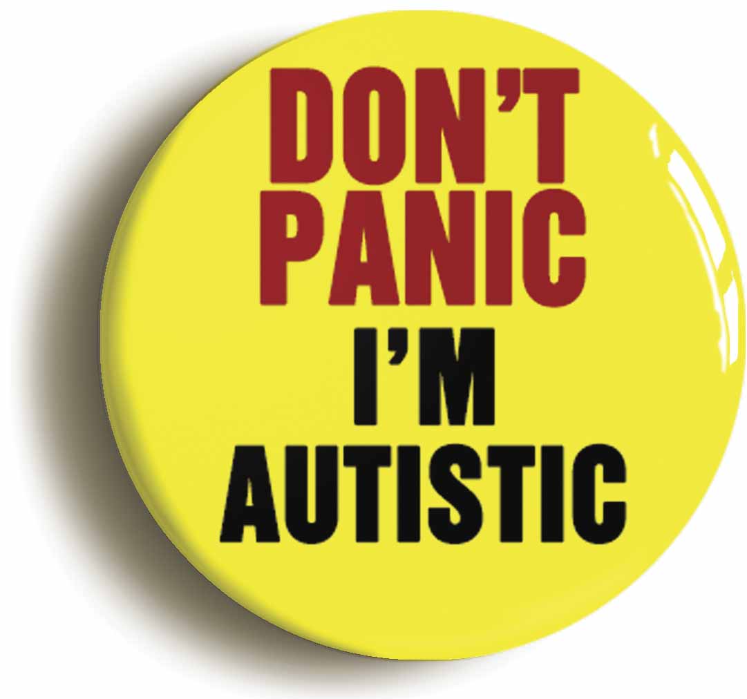 A picture of a button badge