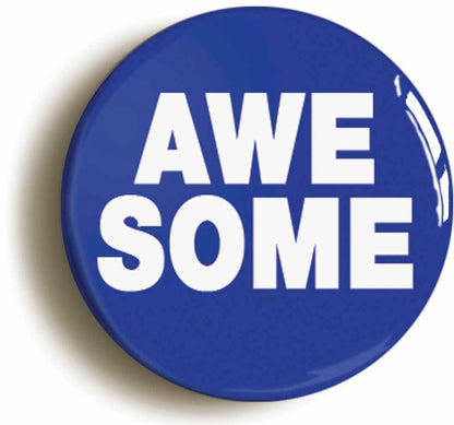A picture of a button badge