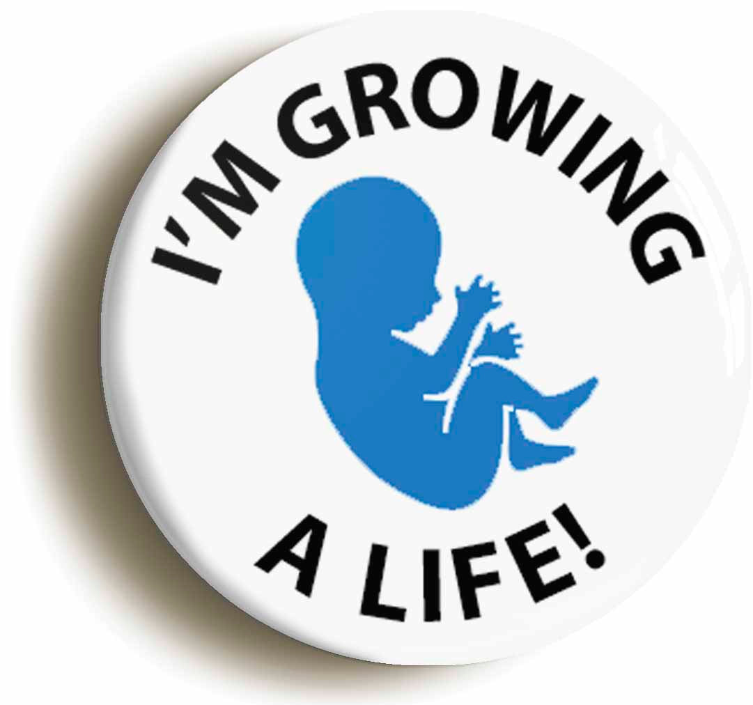 A picture of a button badge