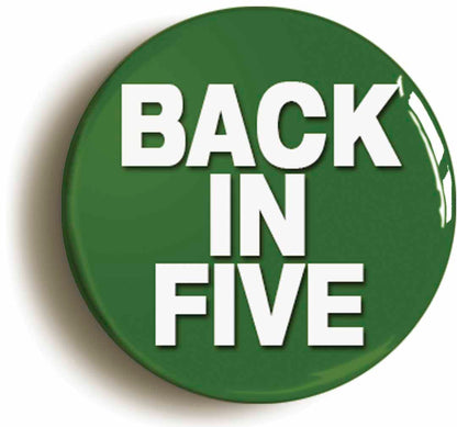 A picture of a button badge