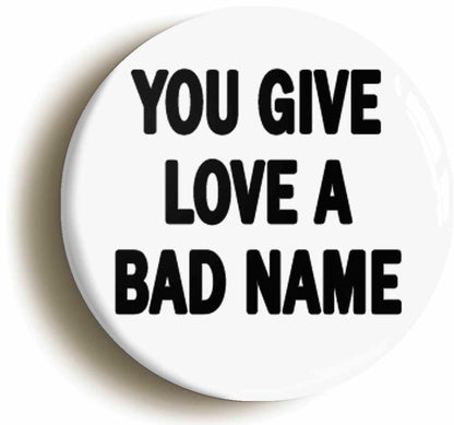 A picture of a button badge
