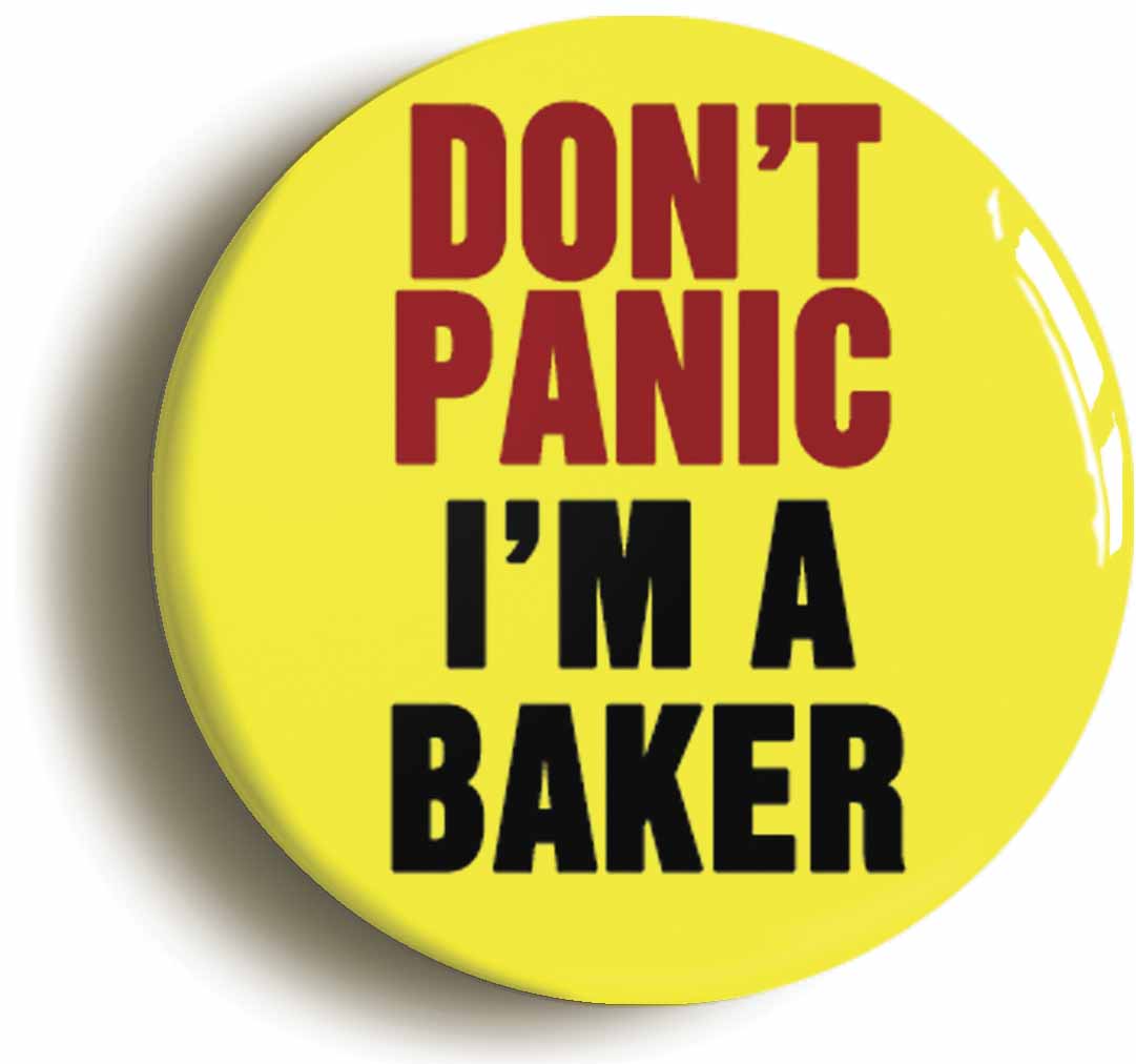 A picture of a button badge