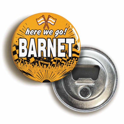 A picture of a bottle opener fridge magnet