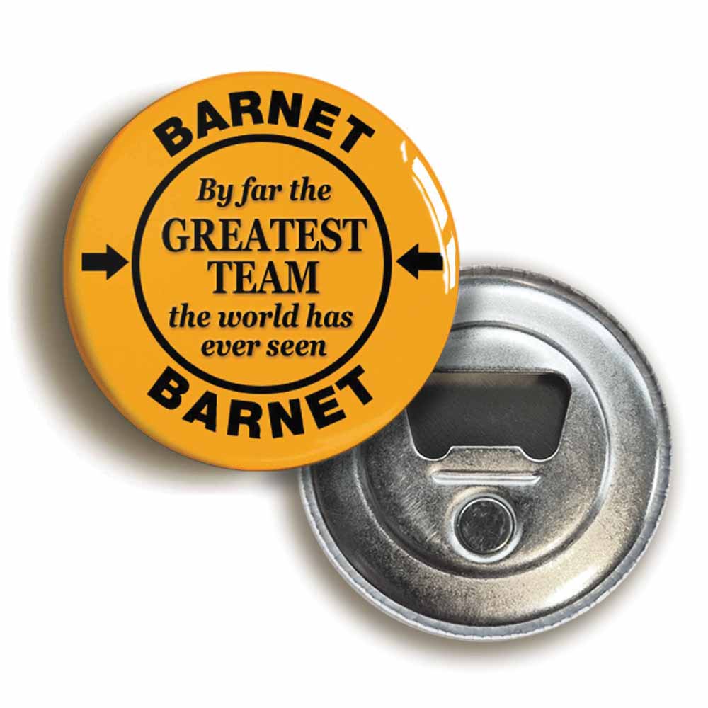 A picture of a bottle opener fridge magnet