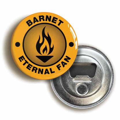 A picture of a bottle opener fridge magnet