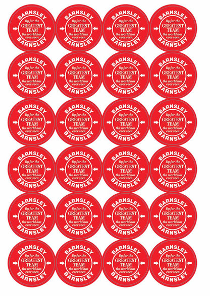 A picture of an A4 sheet of matte paper stickers