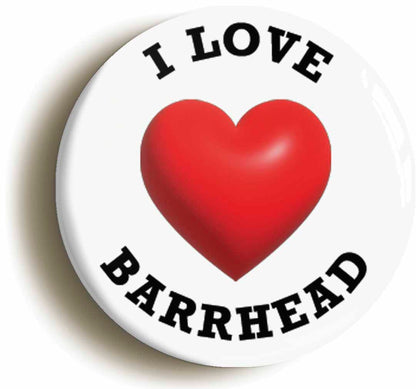 A picture of a button badge