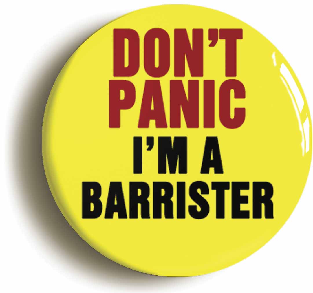 A picture of a button badge