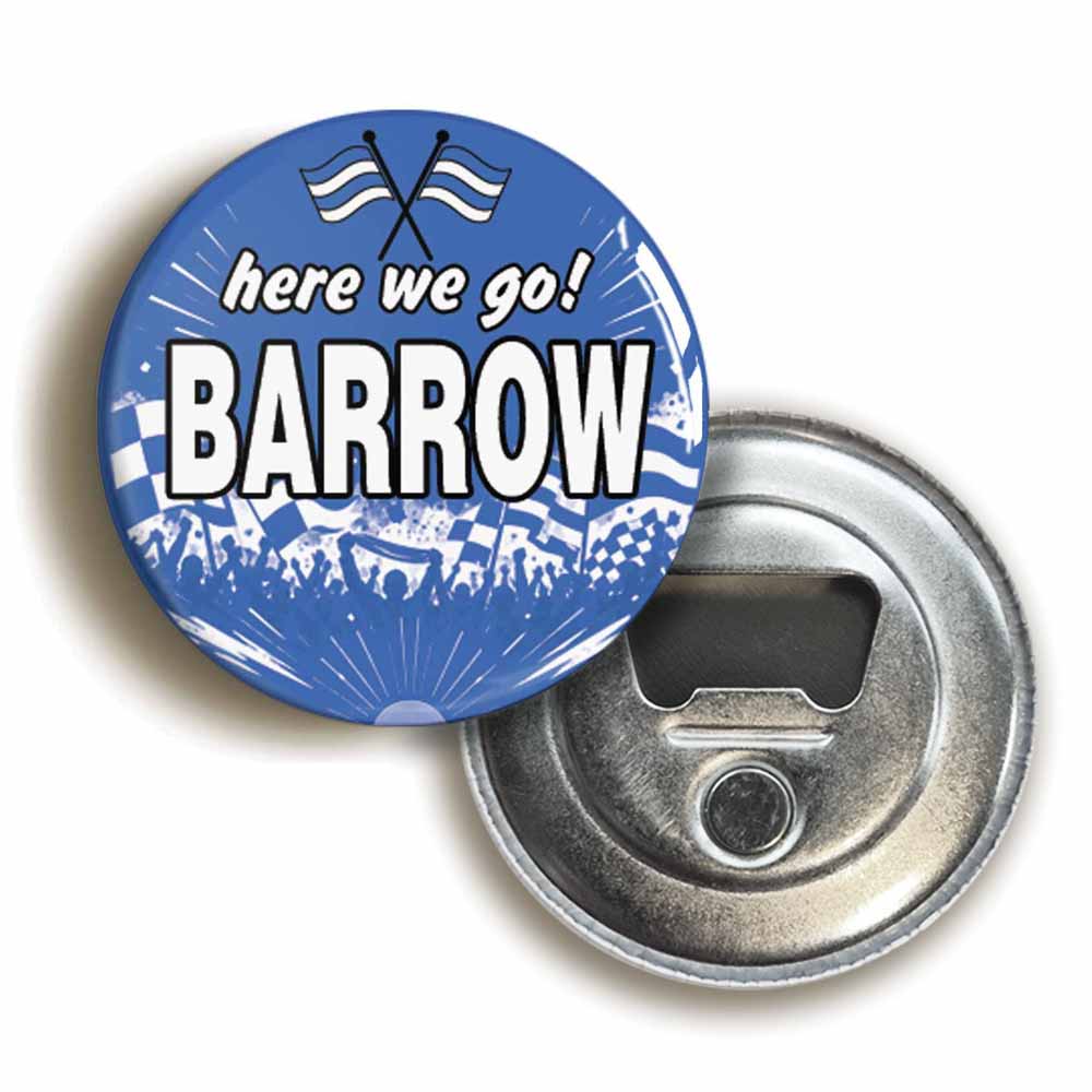 A picture of a bottle opener fridge magnet