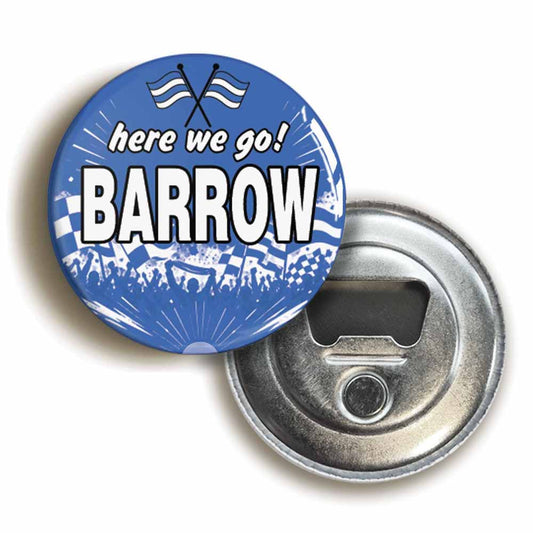 A picture of a bottle opener fridge magnet