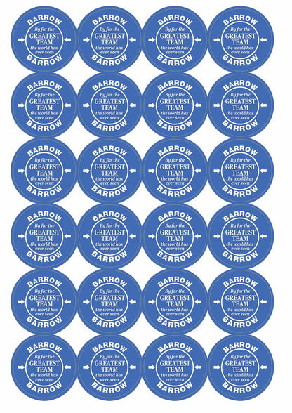 A picture of an A4 sheet of matte paper stickers