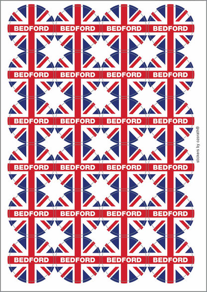 A picture of an A4 sheet of matte paper stickers