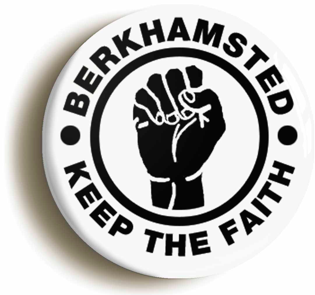 A picture of a button badge