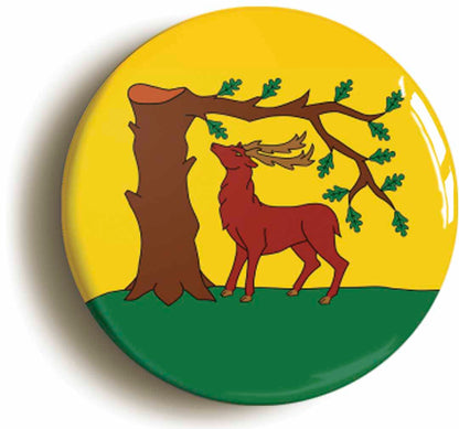A picture of a button badge