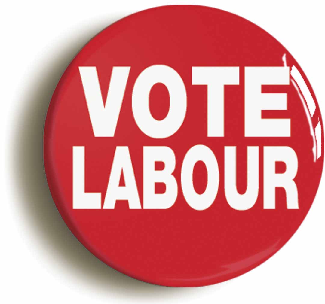 A picture of a button badge