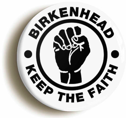A picture of a button badge