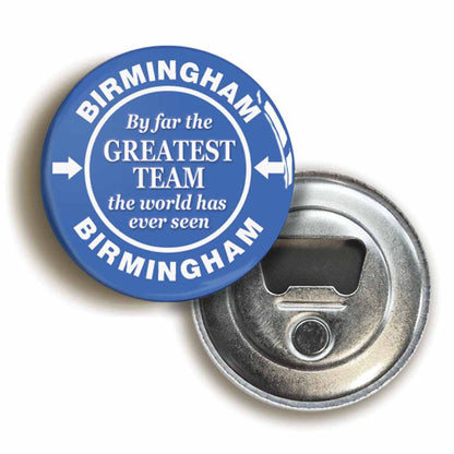 A picture of a bottle opener fridge magnet