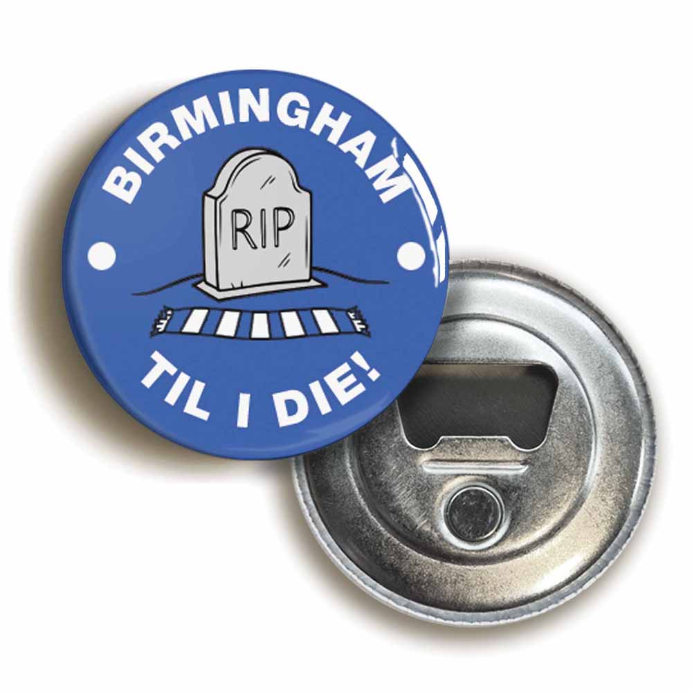 A picture of a bottle opener fridge magnet