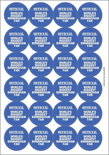 A picture of an A4 sheet of matte paper stickers
