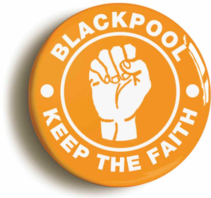A picture of a button badge