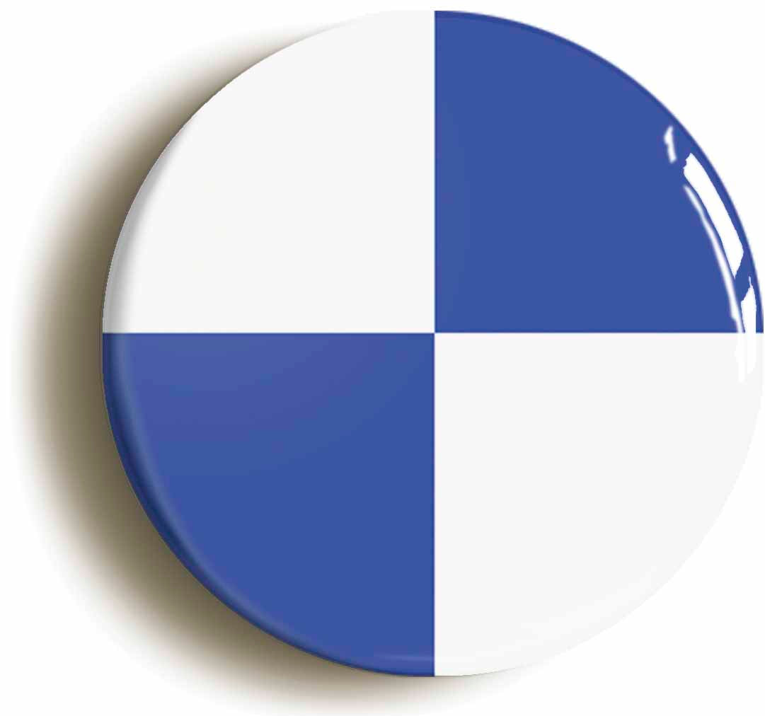 A picture of a button badge
