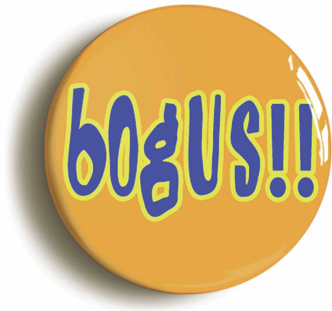 A picture of a button badge