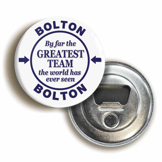 A picture of a bottle opener fridge magnet