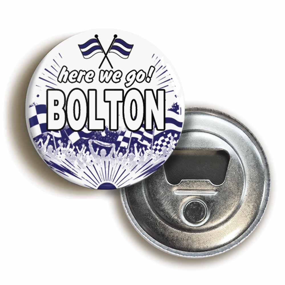 A picture of a bottle opener fridge magnet
