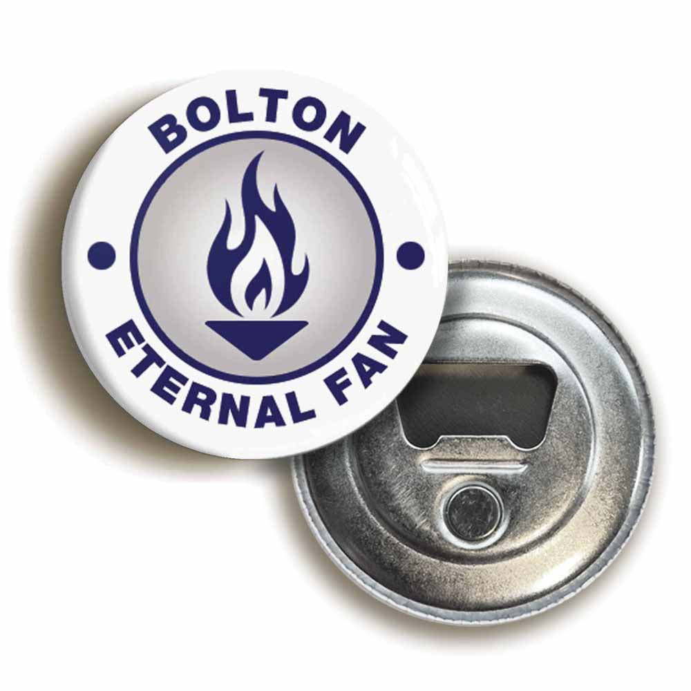 A picture of a bottle opener fridge magnet