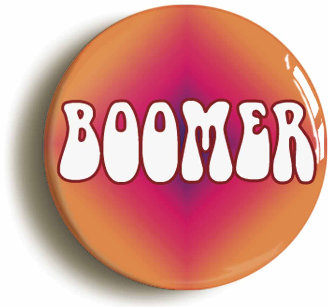A picture of a button badge
