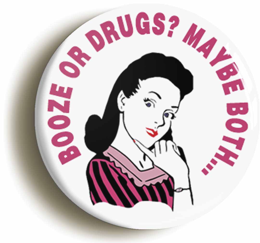 A picture of a button badge