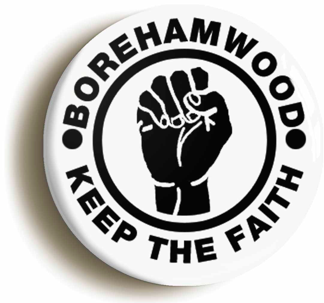 A picture of a button badge