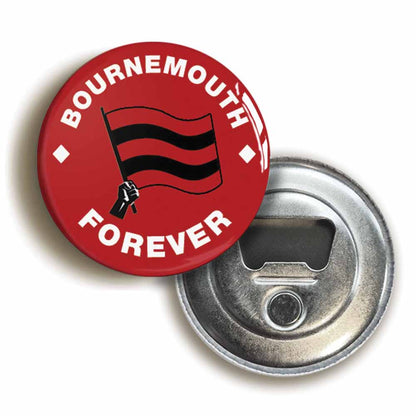 A picture of a bottle opener fridge magnet