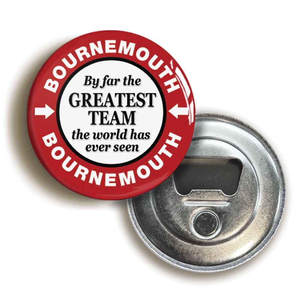 A picture of a bottle opener fridge magnet