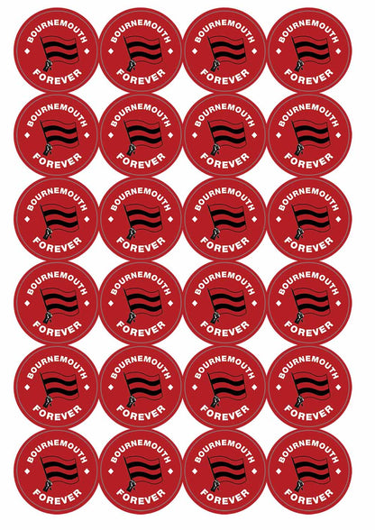 A picture of an A4 sheet of matte paper stickers