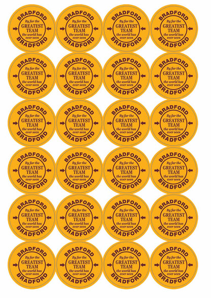 A picture of an A4 sheet of matte paper stickers