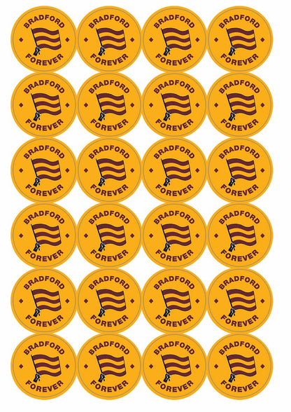 A picture of an A4 sheet of matte paper stickers