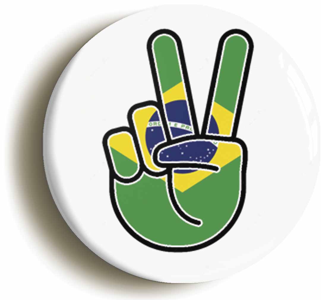 A picture of a button badge