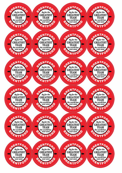 A picture of an A4 sheet of matte paper stickers