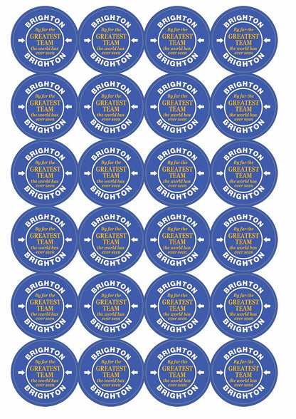 A picture of an A4 sheet of matte paper stickers